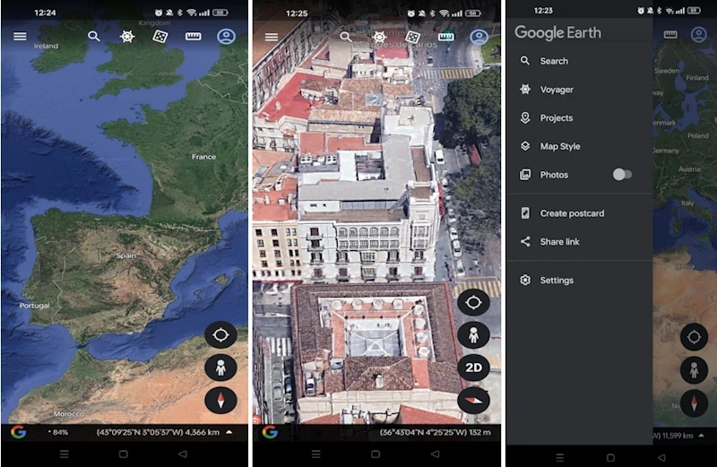 Google Earth Mobile