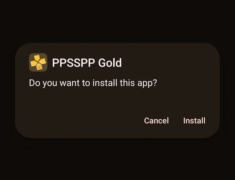 PES 2025 PPSSPP APK Gold Installation