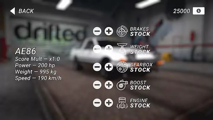 Controls in Drift Hunters