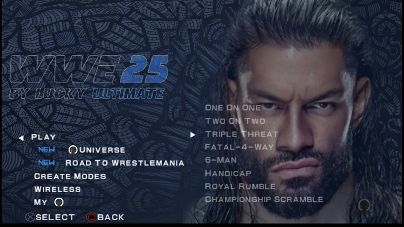 WWE 2K25 PPSSPP ISO