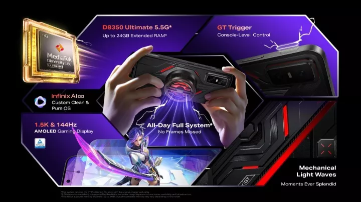 Infinix GT 30 Pro specifications