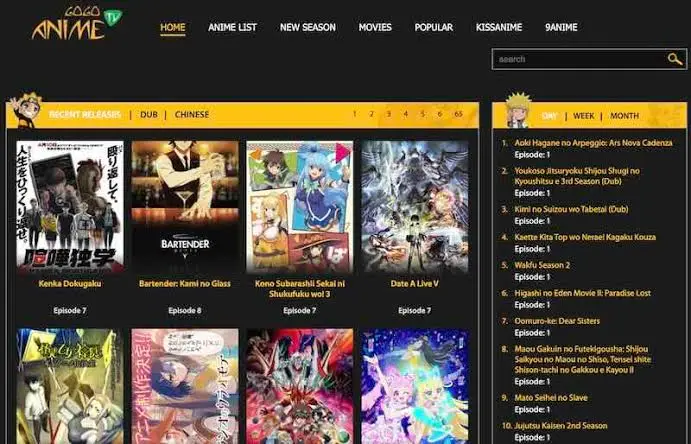 GoGoAnime free cartoon streaming