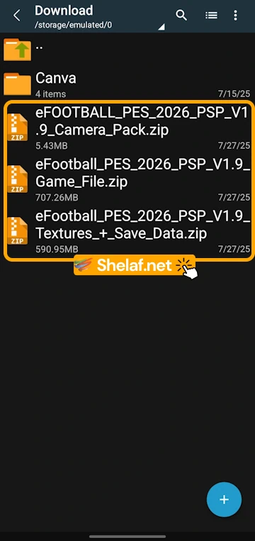 eFootball PES 2026 PPSSPP File Downloads