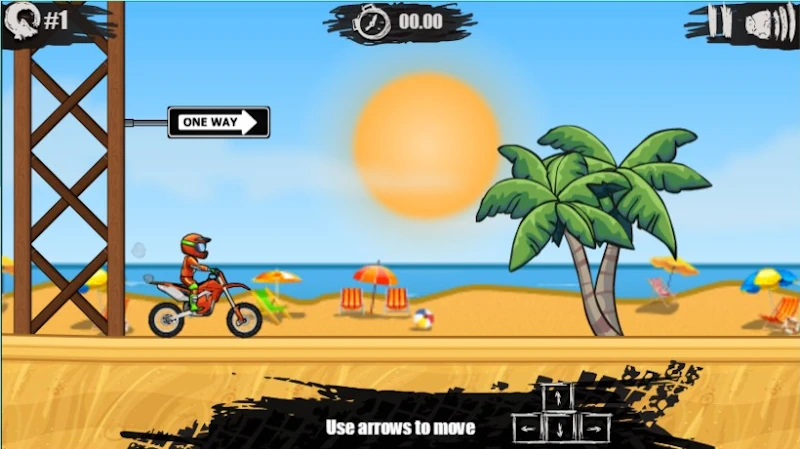 Moto X3M bike race game